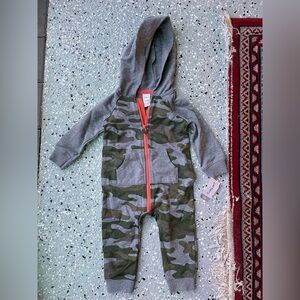 Camo onesie playsuit